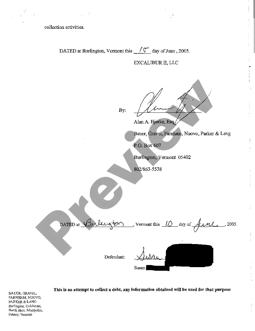 Preview A02 Stipulation to Judgment for Past Due Account