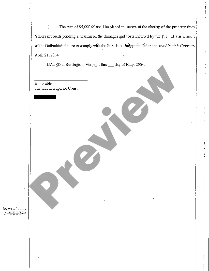 Preview A02 Order Evicting Defendants and Quieting Title to Plaintiffs