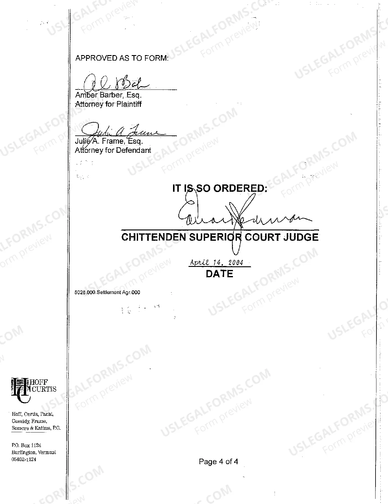 Preview A02 Settlement Agreement and General Release