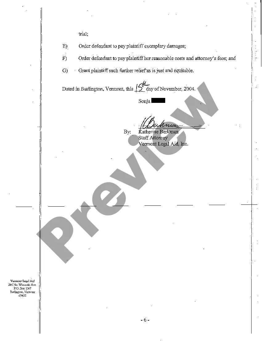 Preview A01 Complaint Against Bank for Misuse of Reach Up Funds of Customer