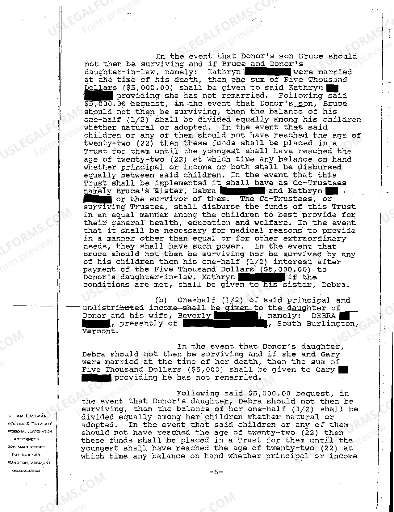 Preview Petition to Reform Trust Agreement to Eliminate Requirement of Successor Corporate Trustee, Includes Copy of Trust Agreement