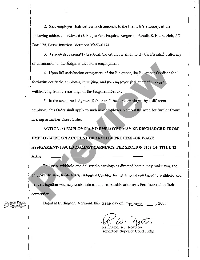 Get A04 Wage Assignment - Trustee Process Finding and Order Preview A04 Wage Assignment - Trustee Process Finding and Order