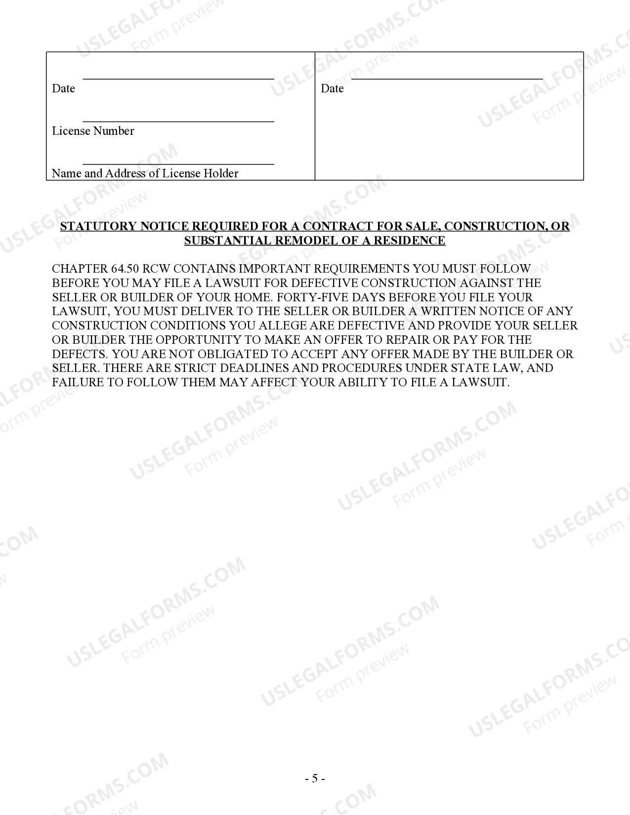 Preview Concrete Mason Contract for Contractor