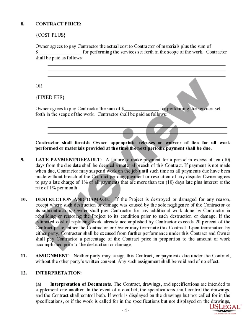 Preview Framing Contract for Contractor