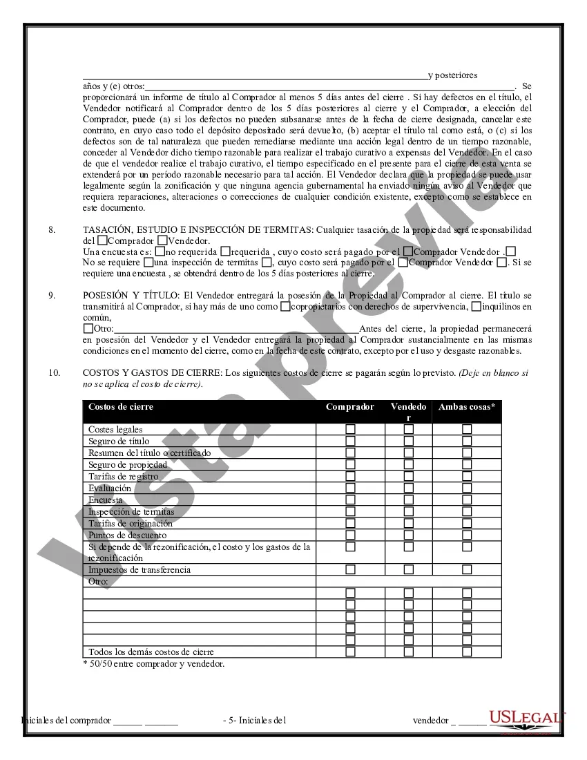 Preview Contrato de Compraventa de Bienes Inmuebles sin Corredor para Acuerdo de Venta de Casa Residencial