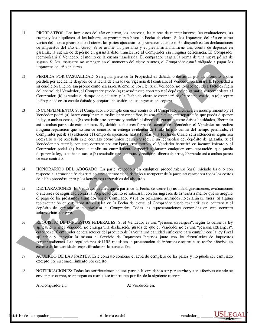Preview Contrato de Compraventa de Bienes Inmuebles sin Corredor para Acuerdo de Venta de Casa Residencial