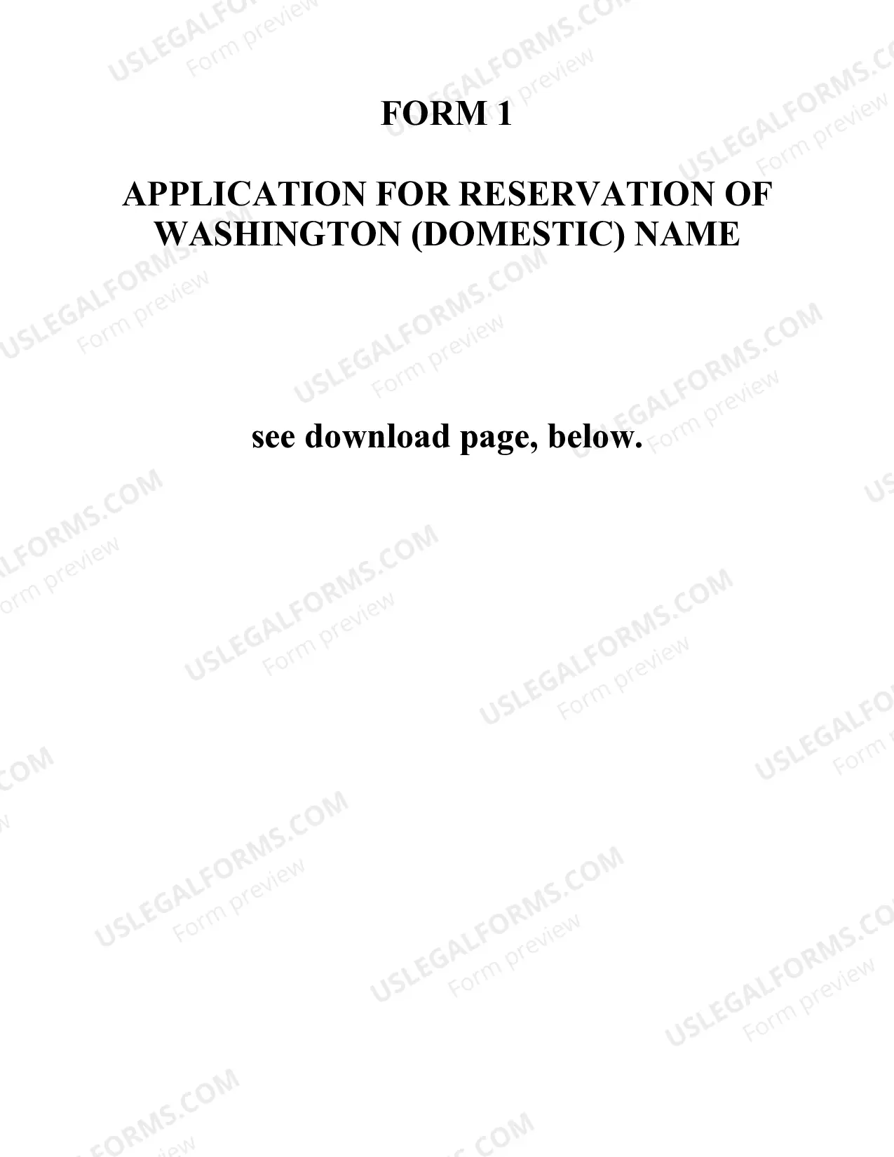 Preview Washington Professional Limited Liability Company PLLC Formation Package