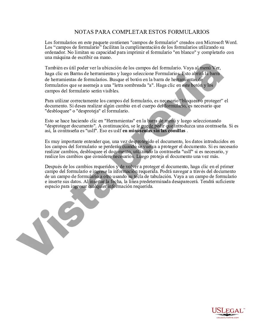 Preview Renuncia y Deslinde de Bienes recibidos por Sucesión Intestada