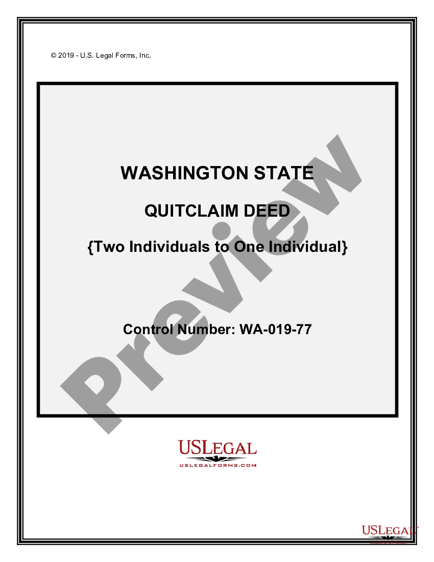 Washington Quitclaim Deed Quit Claim Deed Washington State Us Legal Forms 7845