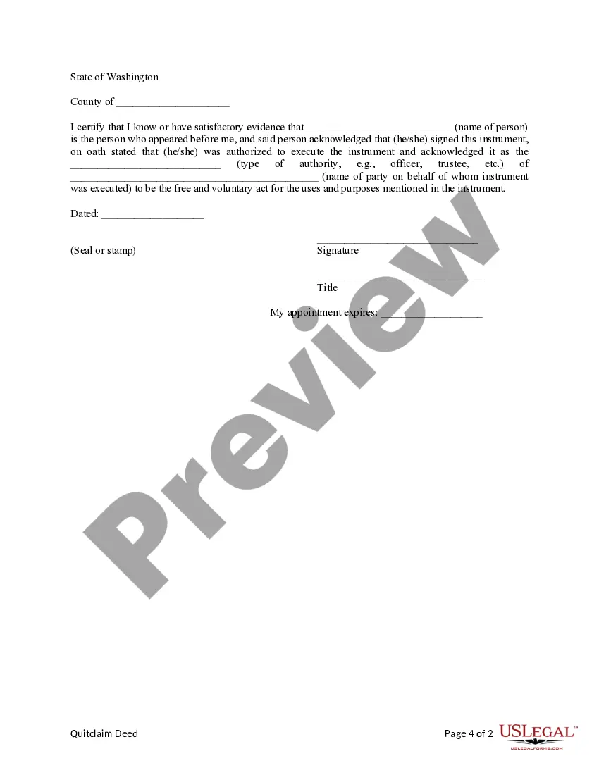 Get Quitclaim Deed from LLC to LLC Preview Quitclaim Deed from LLC to LLC