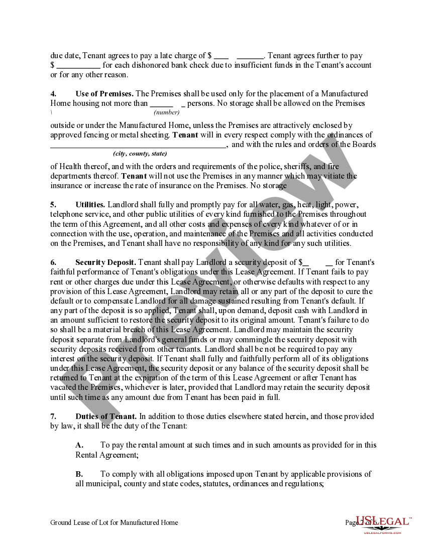 Lease Home With Option US Legal Forms