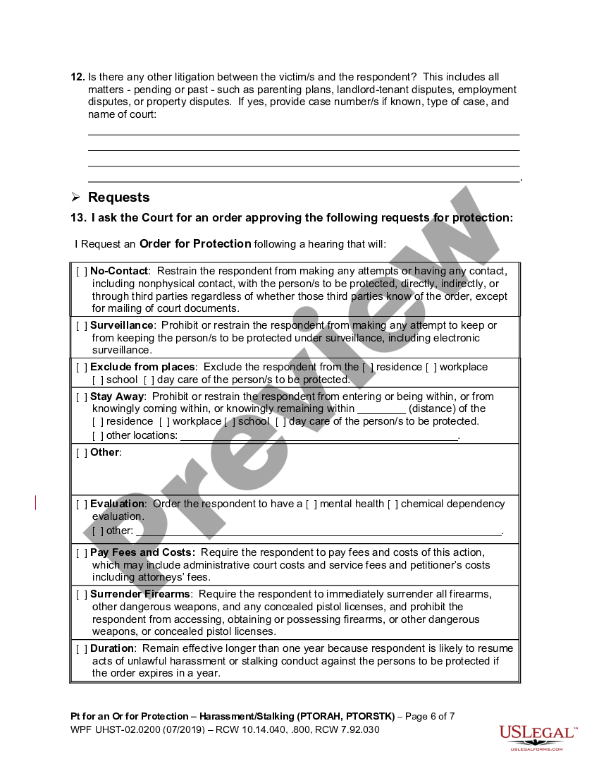 Application For Barangay Protection Order Form Us Legal Forms 1411