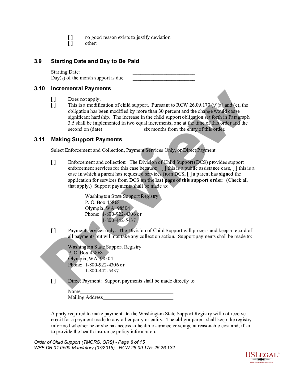 page 7 WPF DR 01.0500 - Order of Child Support - RS preview