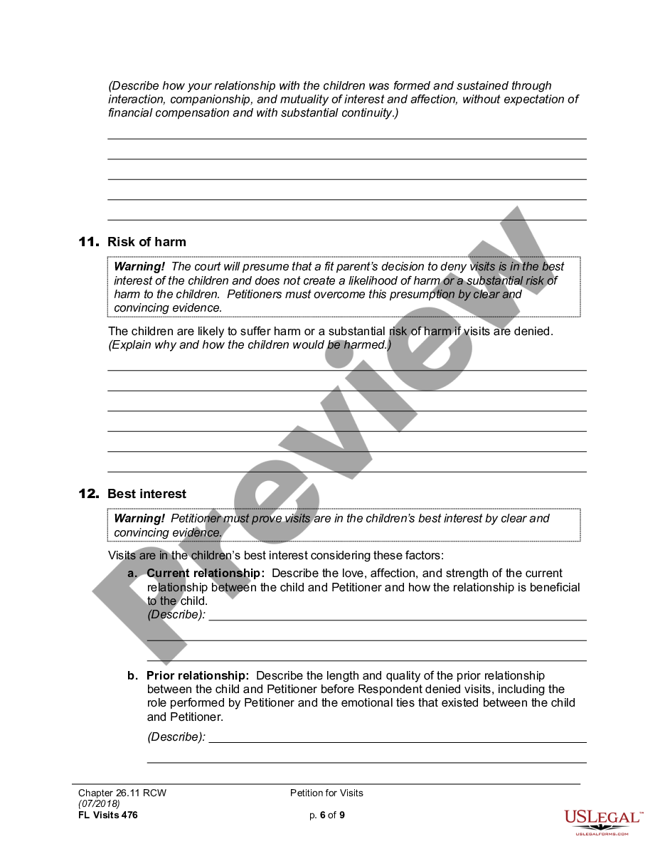 page 5 WPF CU 03.0300 - Petition for Visitation Rights - PT preview
