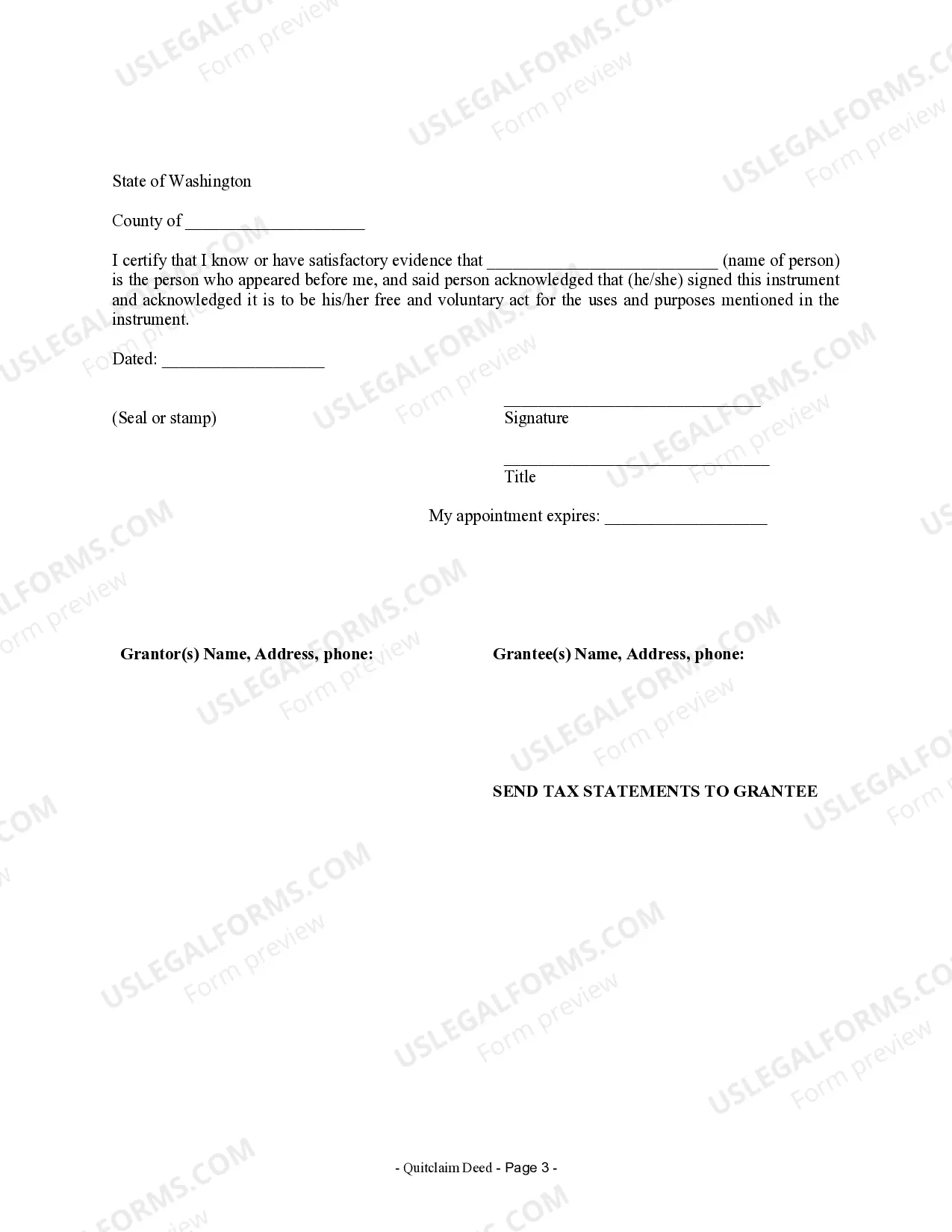 Preview Warranty Deed from Husband and Wife to LLC