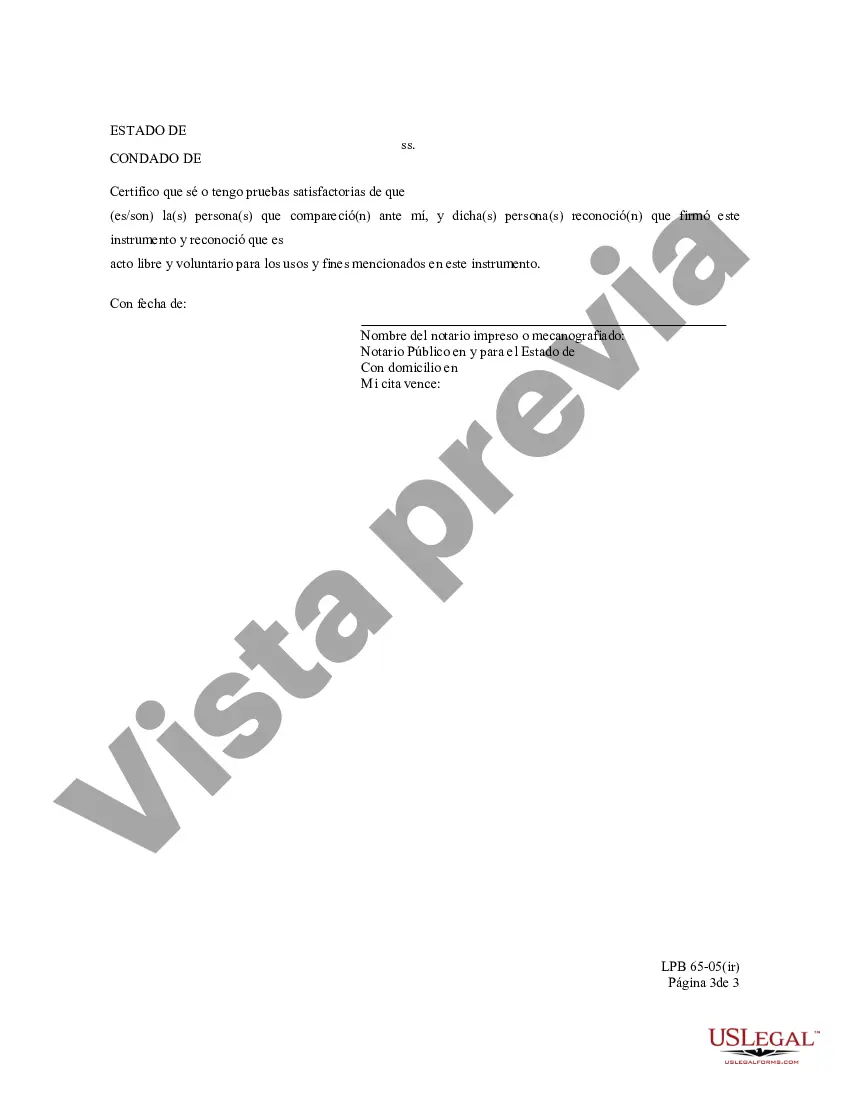 Preview Renuncia parcial de gravamen - con reconocimientos individuales y representativos