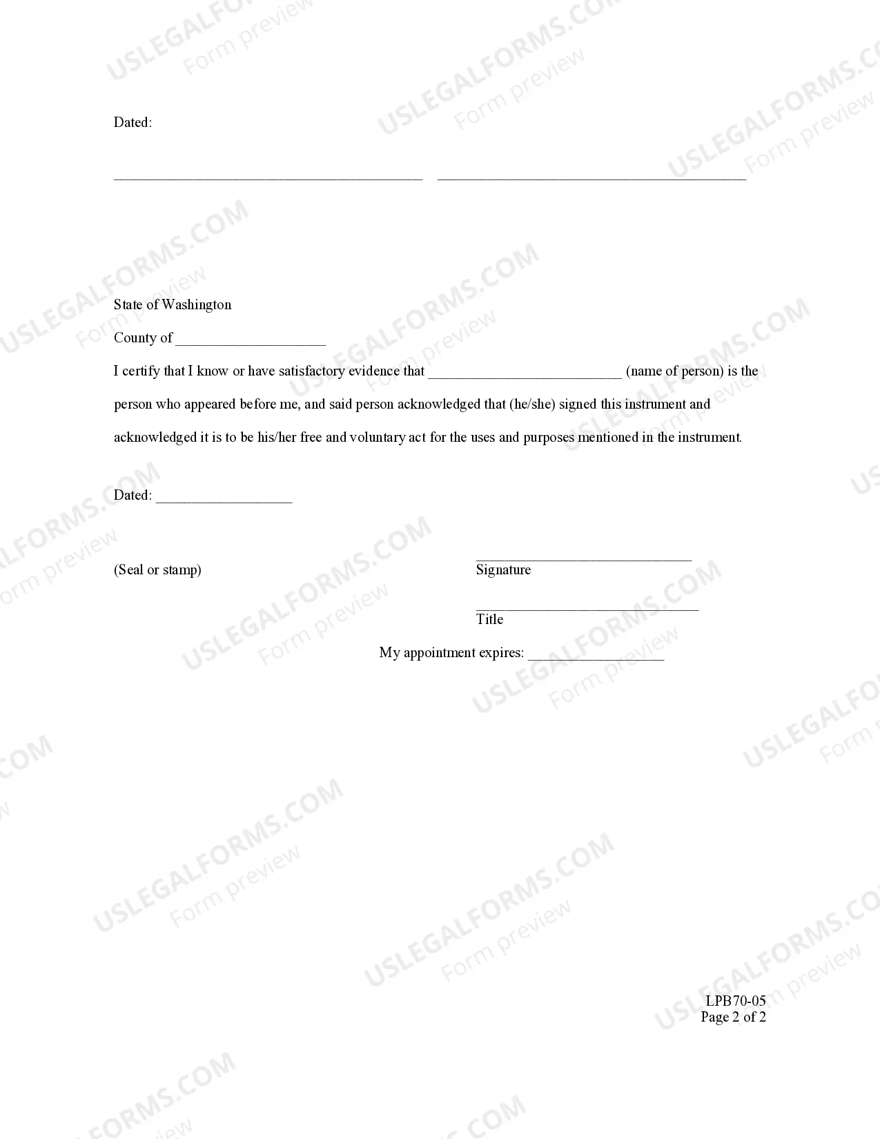 Preview Special Power of Attorney - Sale