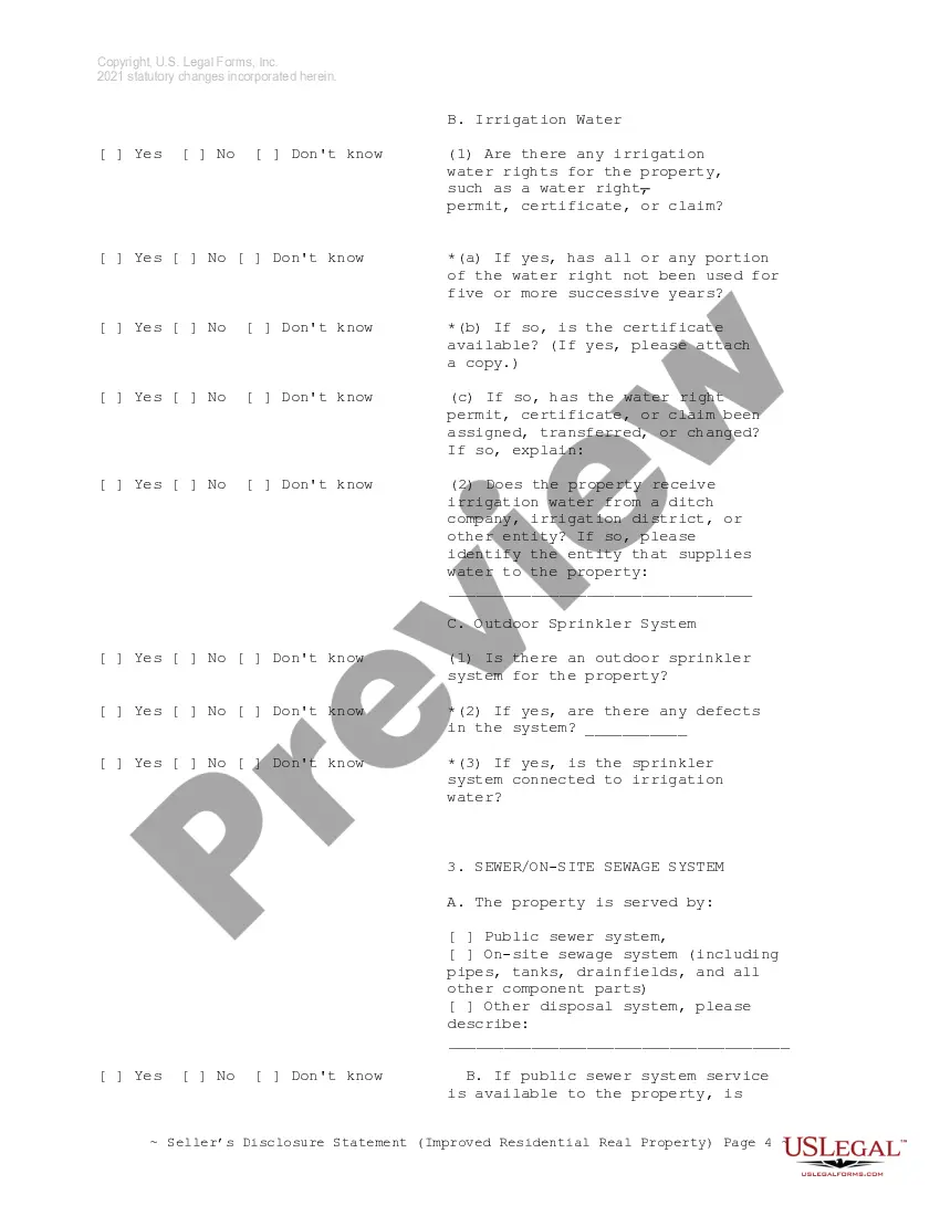 Get Residential Real Estate Sales Disclosure Statement Preview Residential Real Estate Sales Disclosure Statement