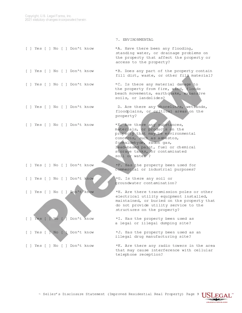 Get Residential Real Estate Sales Disclosure Statement Preview Residential Real Estate Sales Disclosure Statement