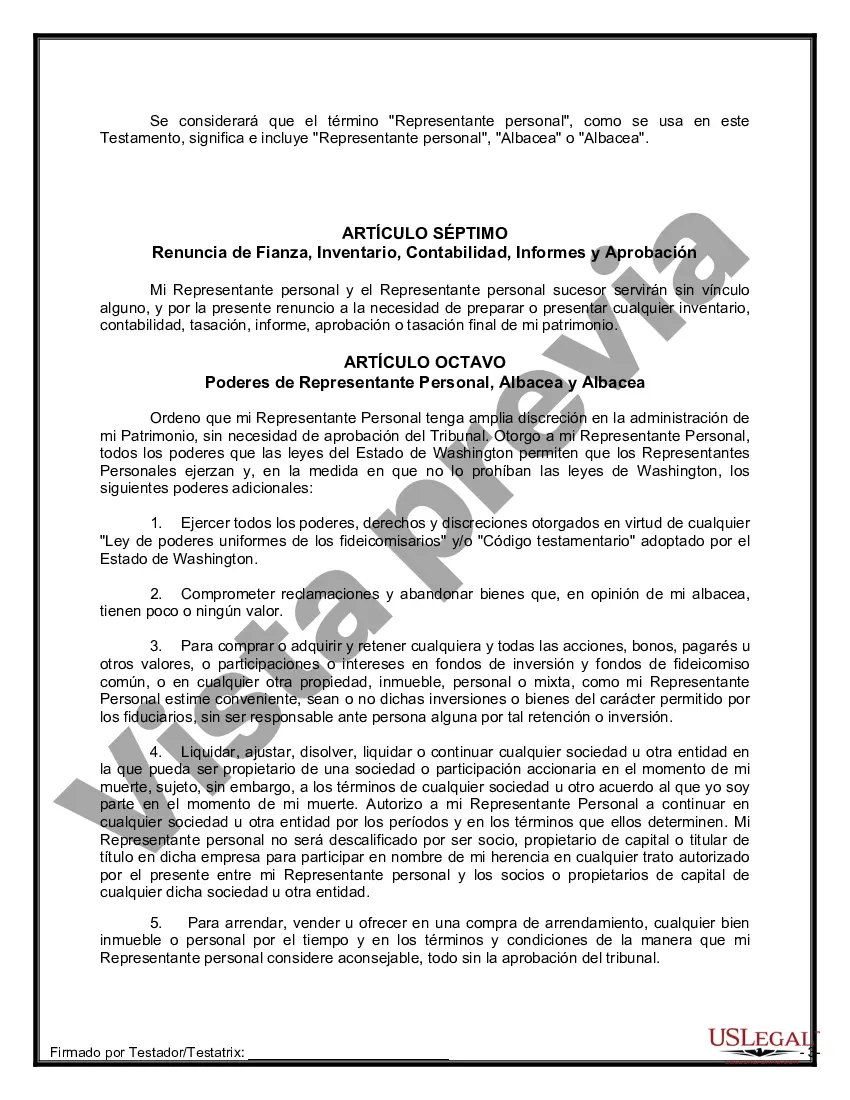 Preview Testamentos mutuos que contienen última voluntad y testamentos para personas solteras que viven juntas sin hijos