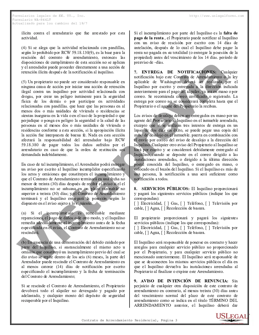 Preview Contrato de arrendamiento de alquiler residencial