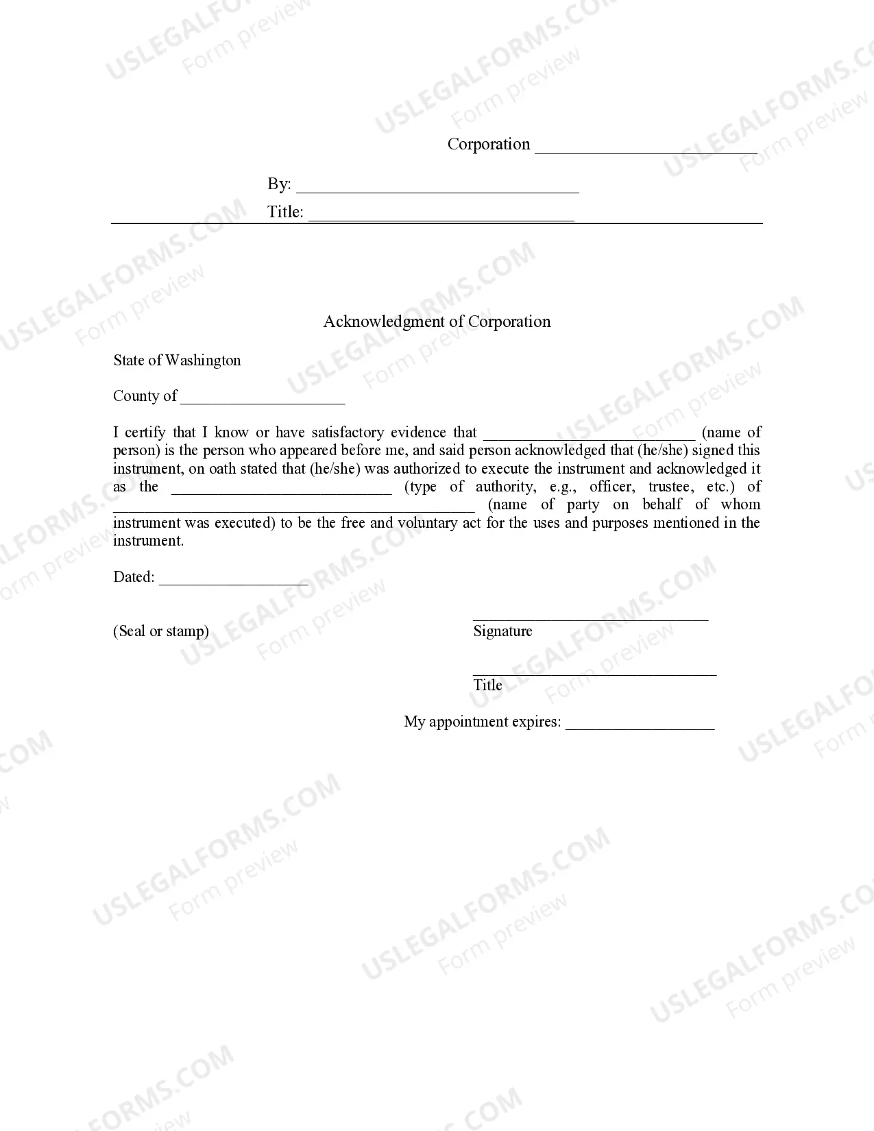 Preview Bill of Sale with Warranty for Corporate Seller