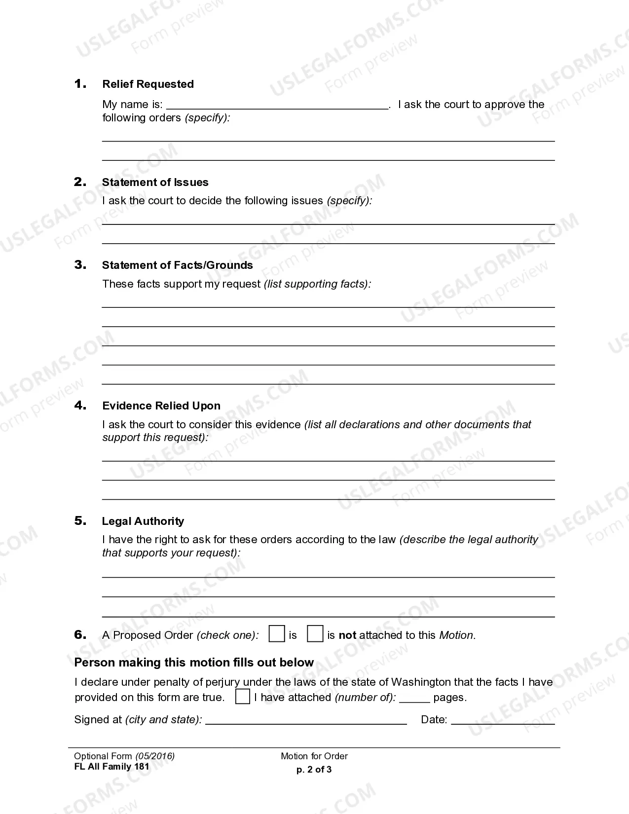 Preview WPF DRPSCU 01.0050 - Motion for Order