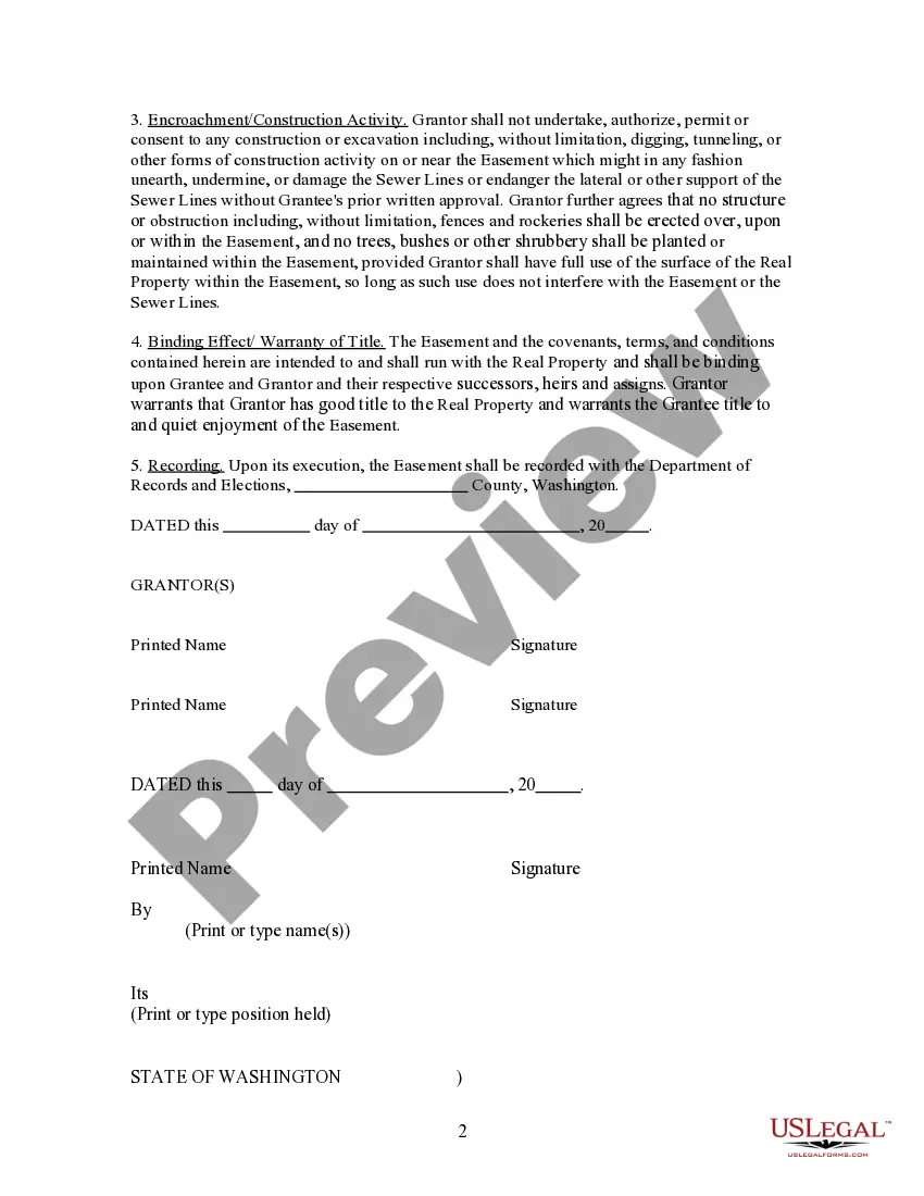 Get Private Easement For Sewer Lines Preview Private Easement For Sewer Lines