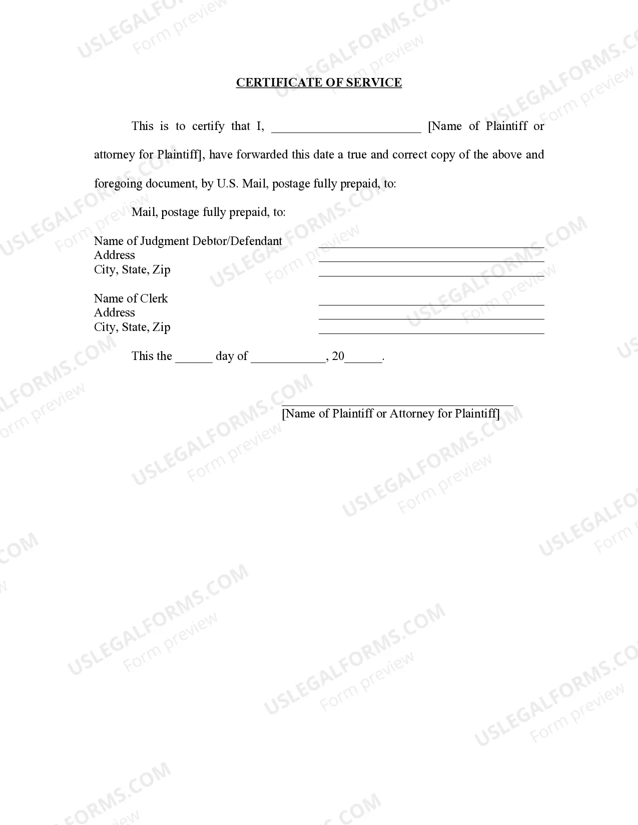 Preview Washington Foreign Judgment Enrollment