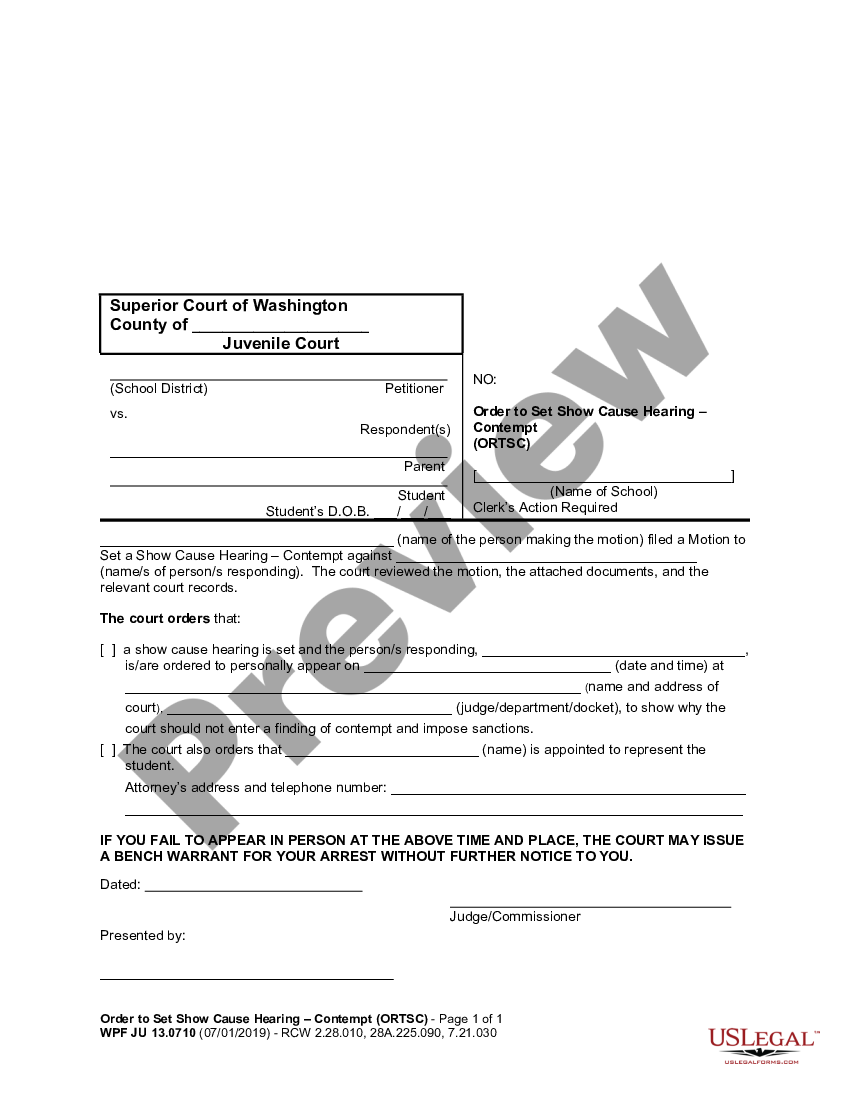 washington-ju-13-0710-order-to-set-show-cause-hearing-contempt-us