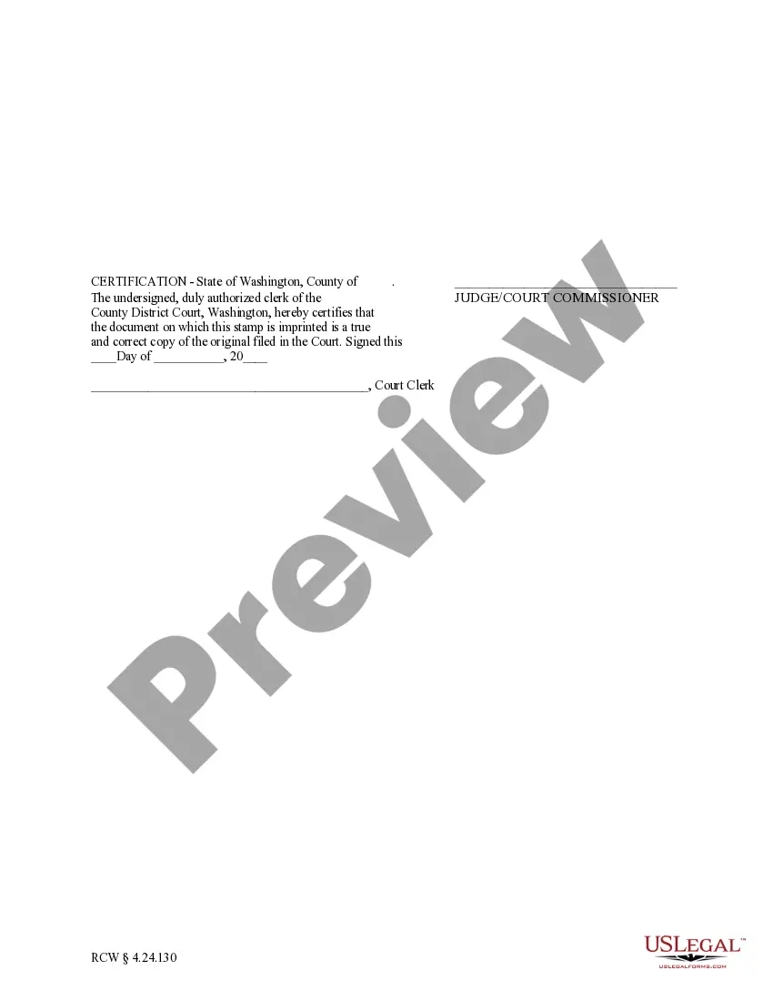 Preview Order of Name Change