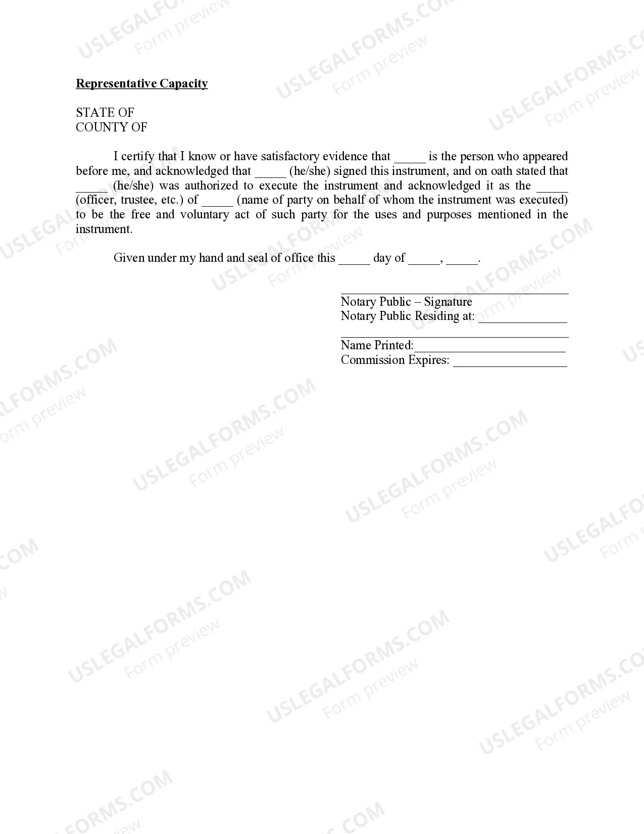Preview Washington Oil and Gas Acknowledgement