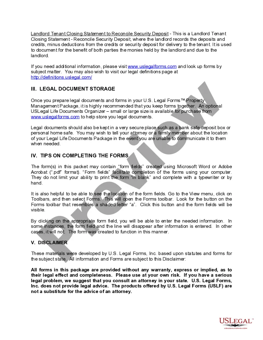 Get Washington Property Management Package Preview Washington Property Management Package