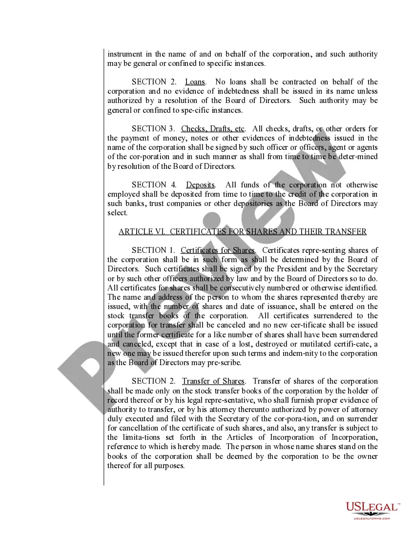 Get Sample Bylaws for a Washington Professional Corporation Preview Sample Bylaws for a Washington Professional Corporation