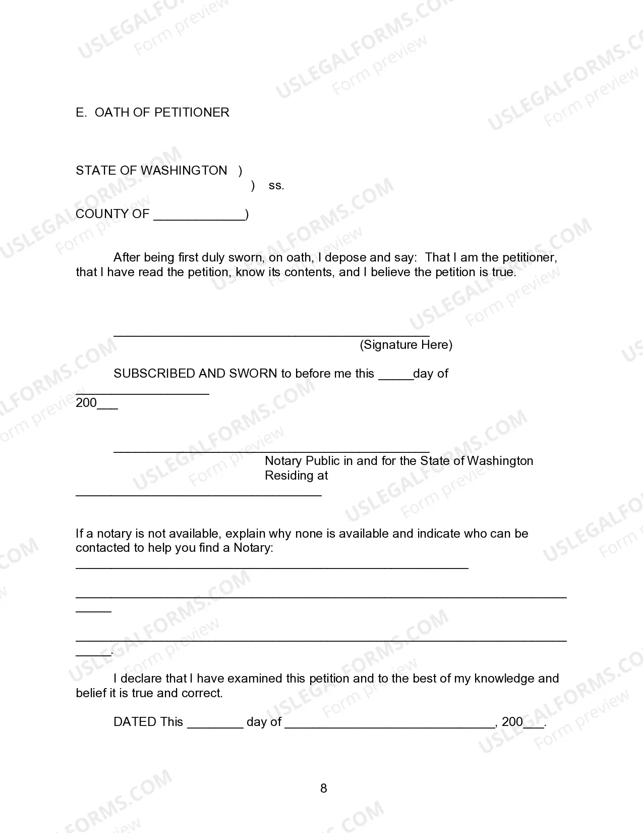 Preview Personal Restraint Petition