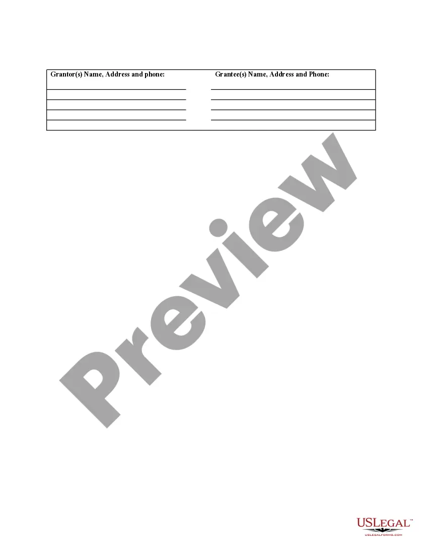 Preview Warranty Deed for Husband and Wife Converting Property from Tenants in Common to Joint Tenancy