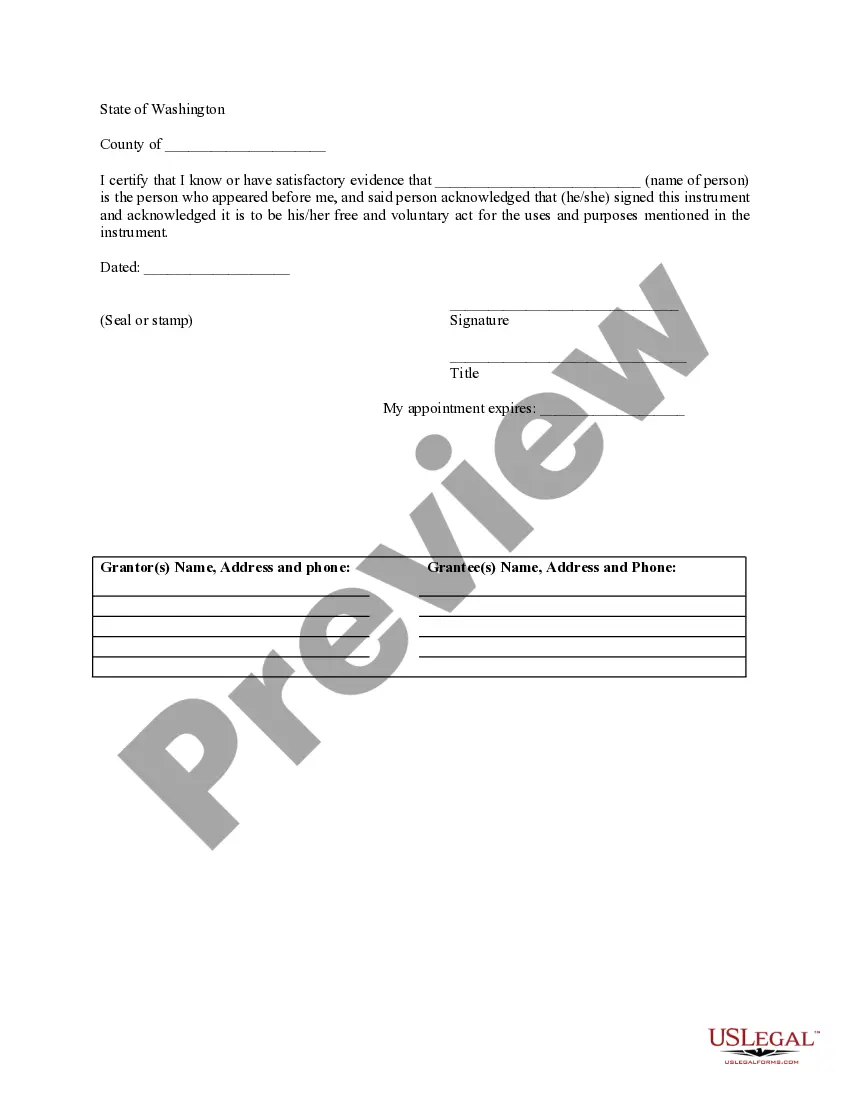 Preview Warranty Deed for Conversion of Community Property to Joint Tenancy