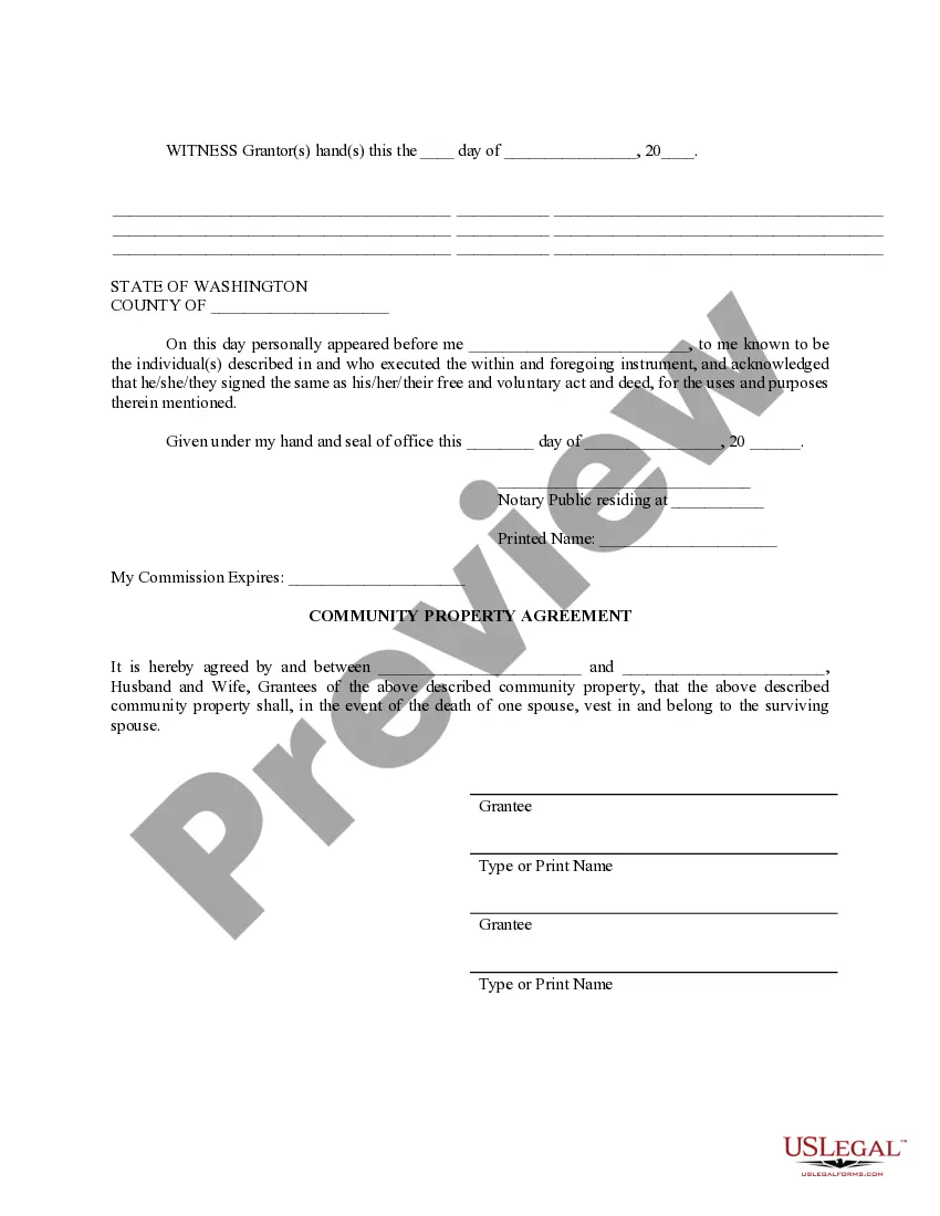 Get Warranty Deed for Separate Property of one Spouse to both as Joint Tenants Preview Warranty Deed for Separate Property of one Spouse to both as Joint Tenants