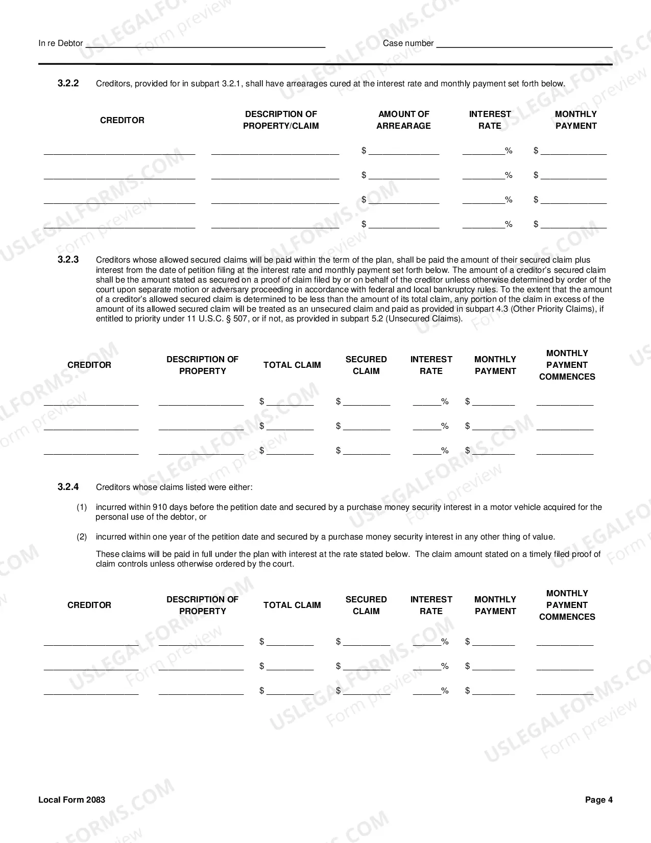 Preview Ch 13 Plan (effective 12/1/2017)