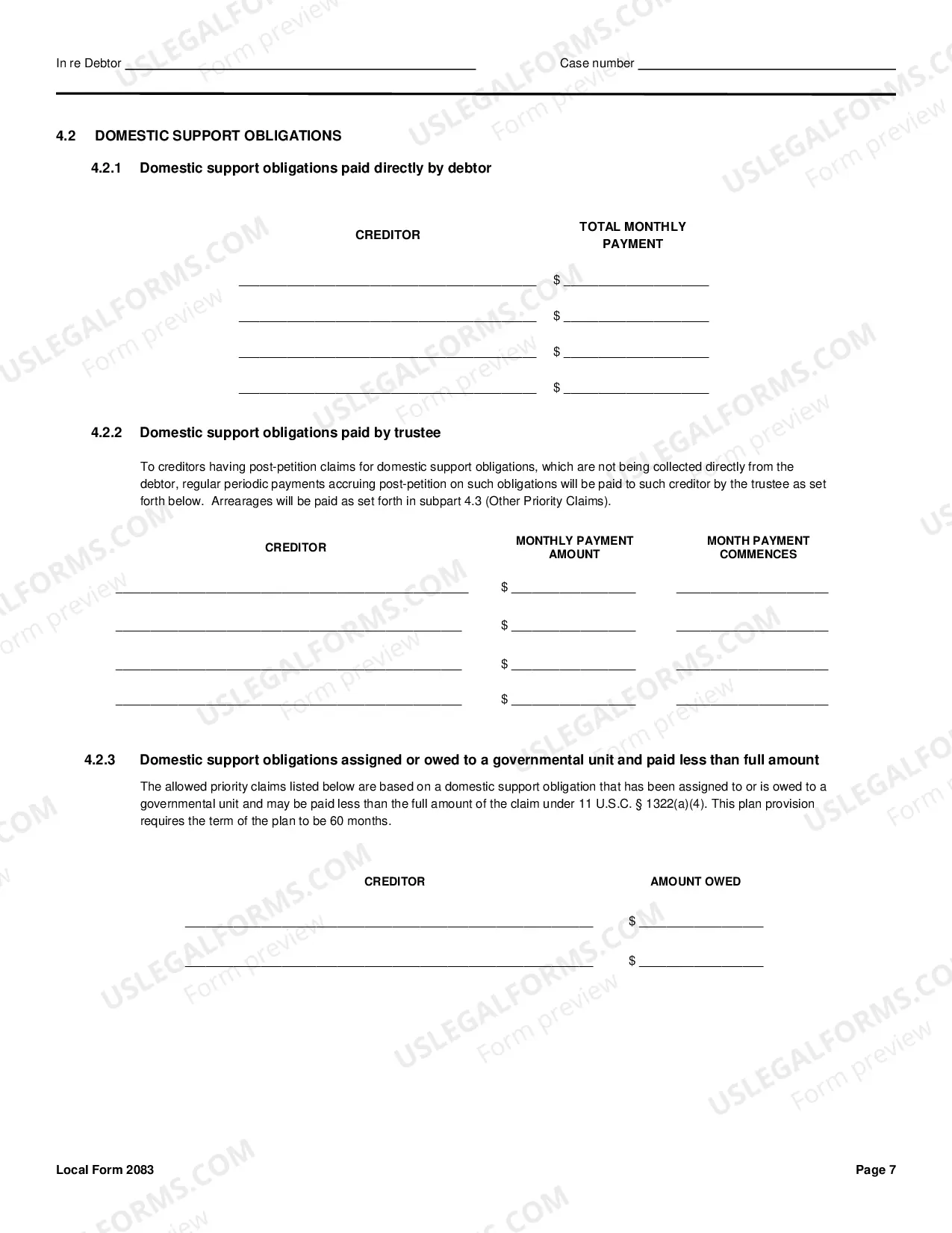 Preview Ch 13 Plan (effective 12/1/2017)