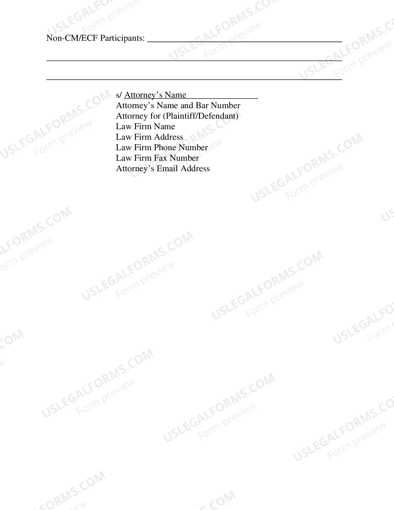 Preview Notice of Intent to Request Redaction
