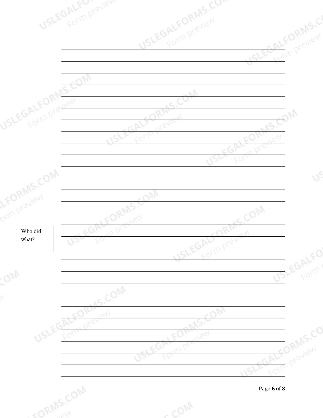 Preview Complaint - General Civil (pro se)