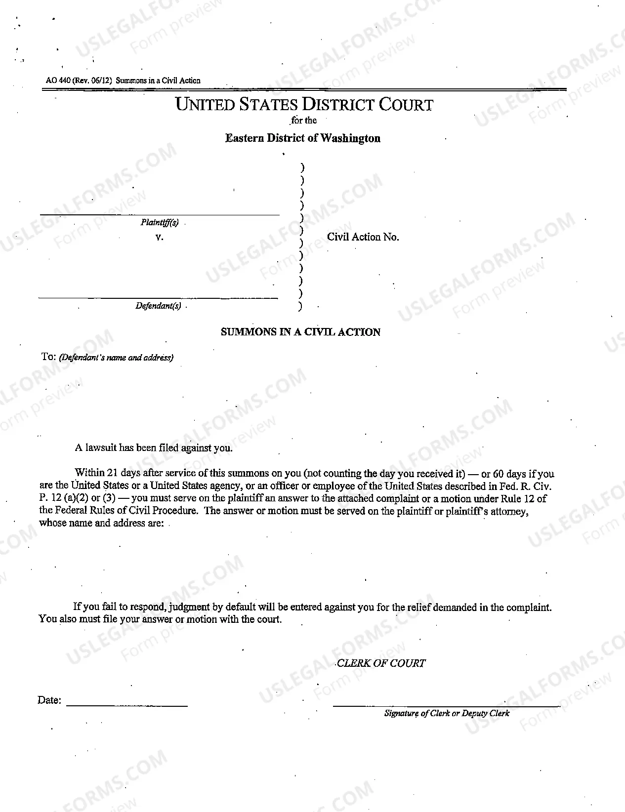Preview Complaint - Social Security - (pro se)