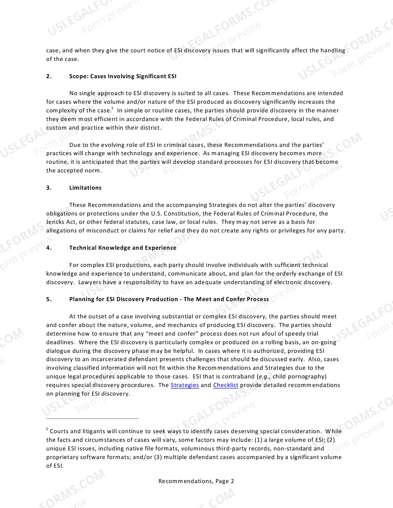 Preview Best Practices for Electronic Discovery in Criminal Cases