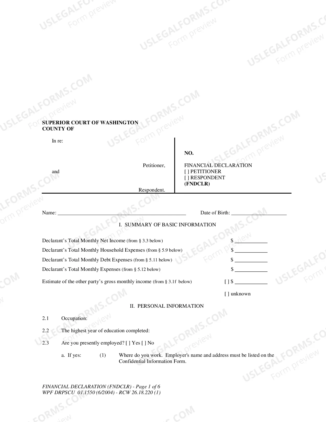 Preview Pretrial Settlement Conference Affidavit