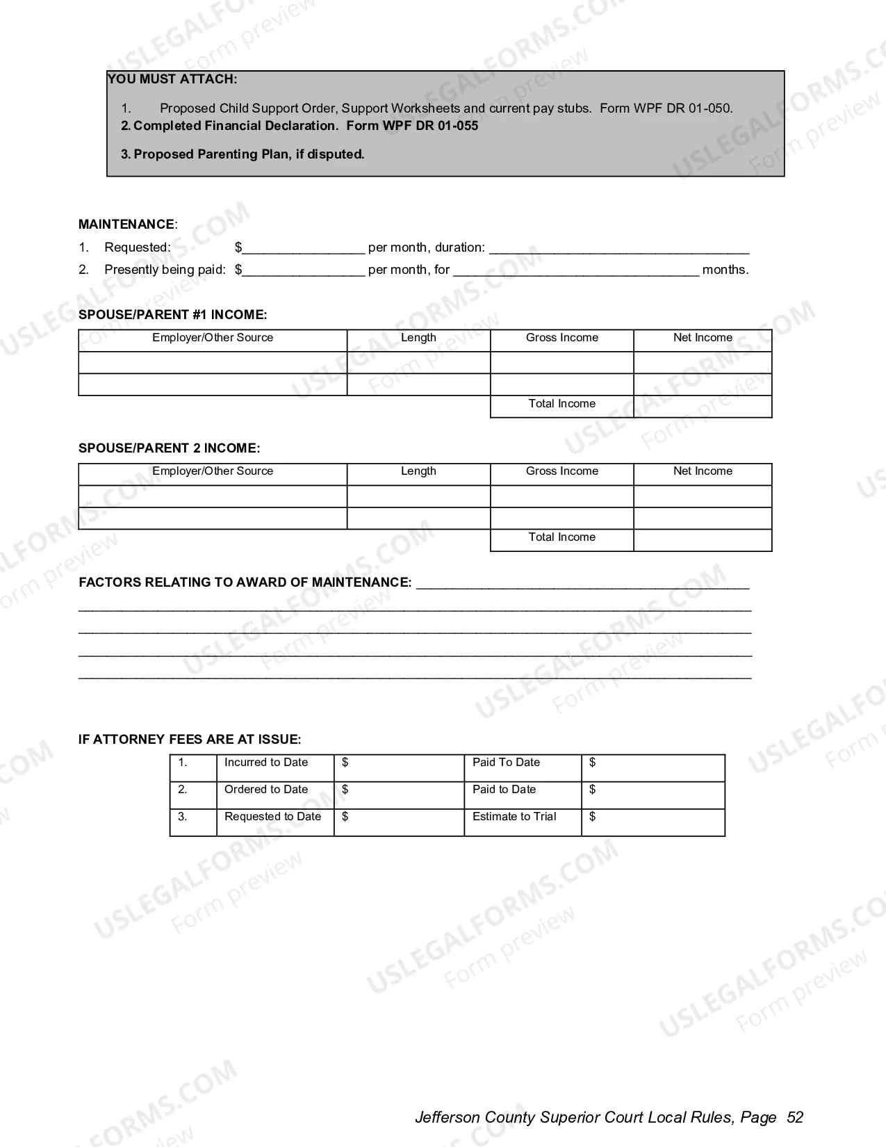 Preview Fax Transmittal Sheet