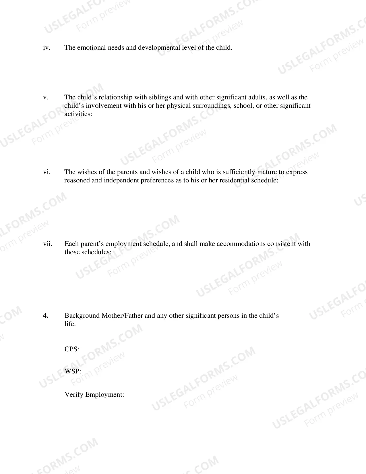 Preview Dissolution Checklist For Scope of GAL-PI Investigation