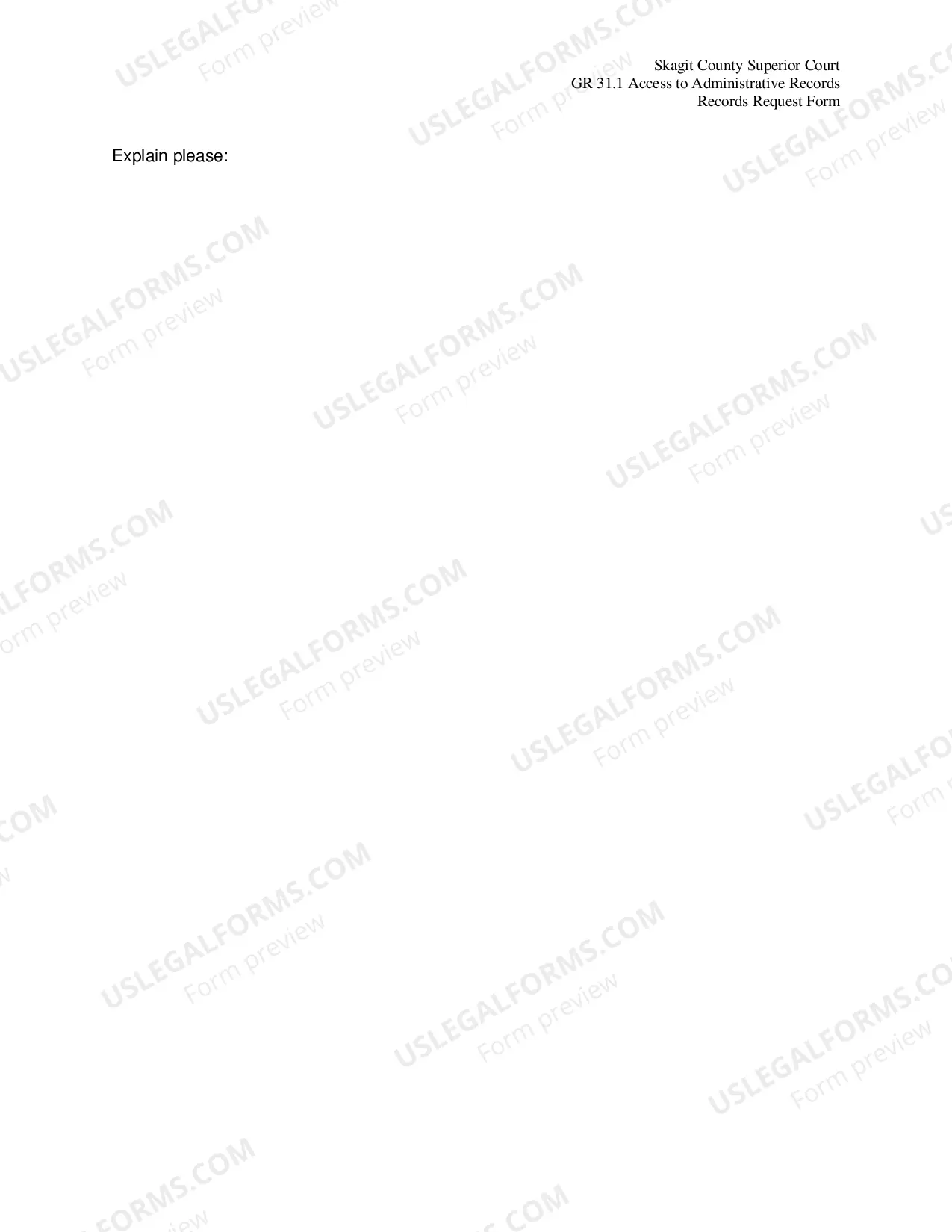 Preview 31.1 Records Request Form