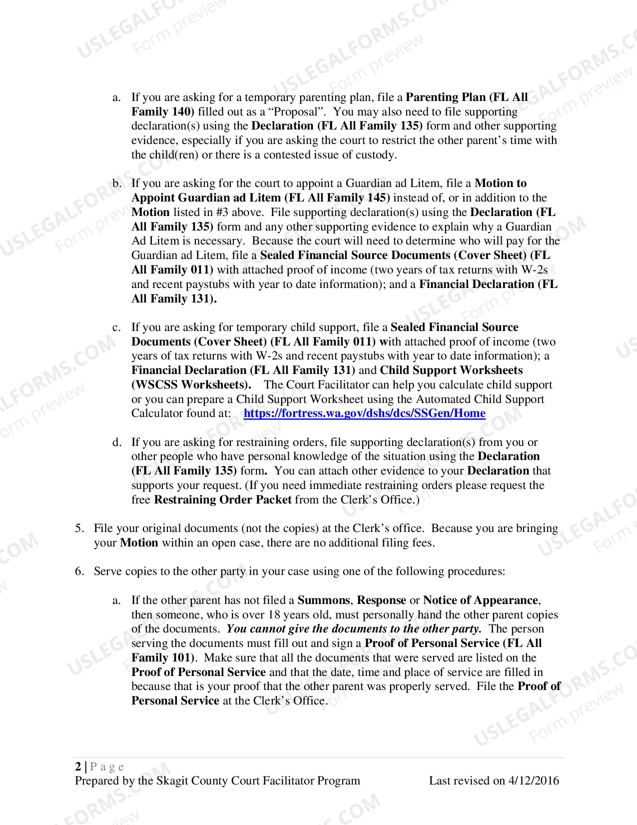 Preview How to get Temporary Orders in Parentage Case