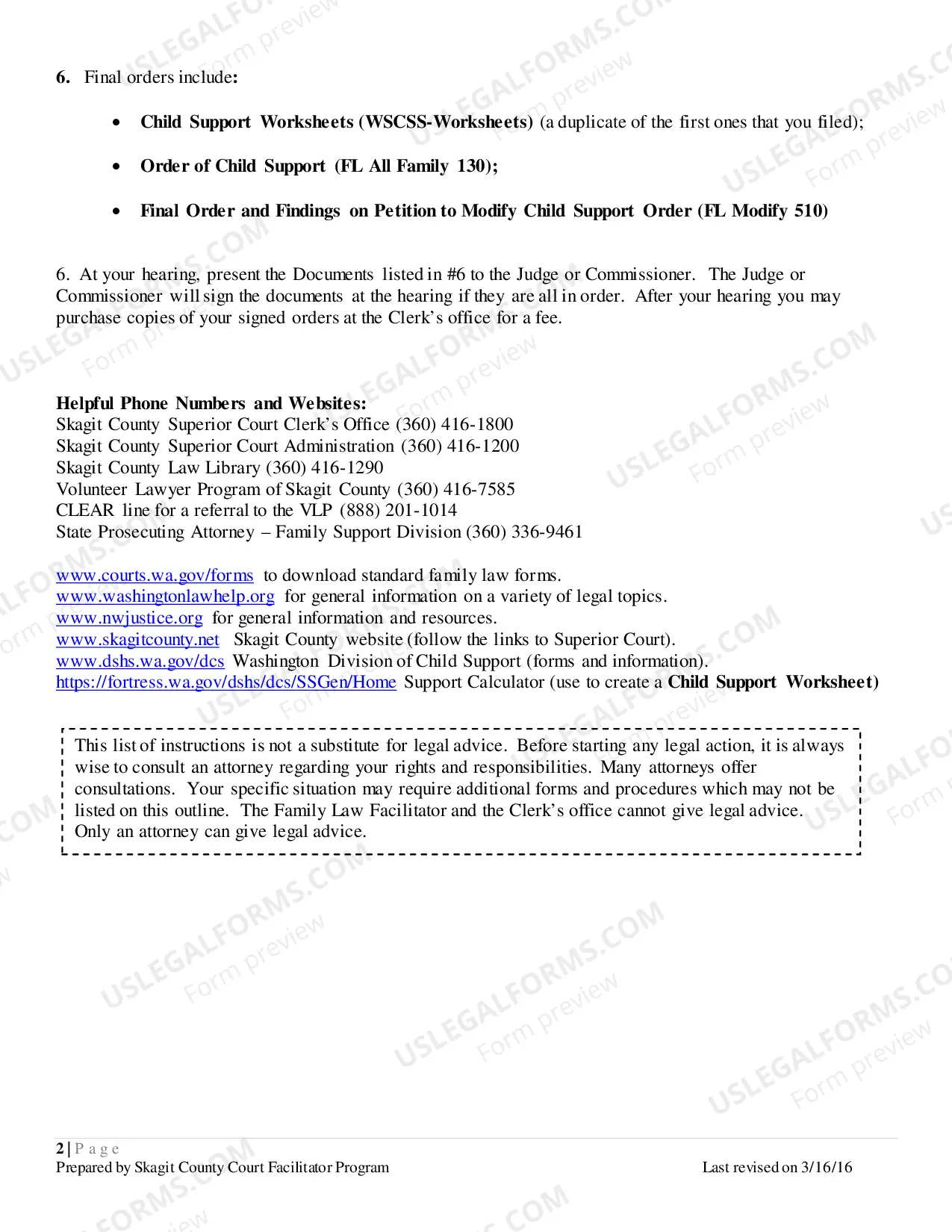 Preview Modification of Child Support - Agreed